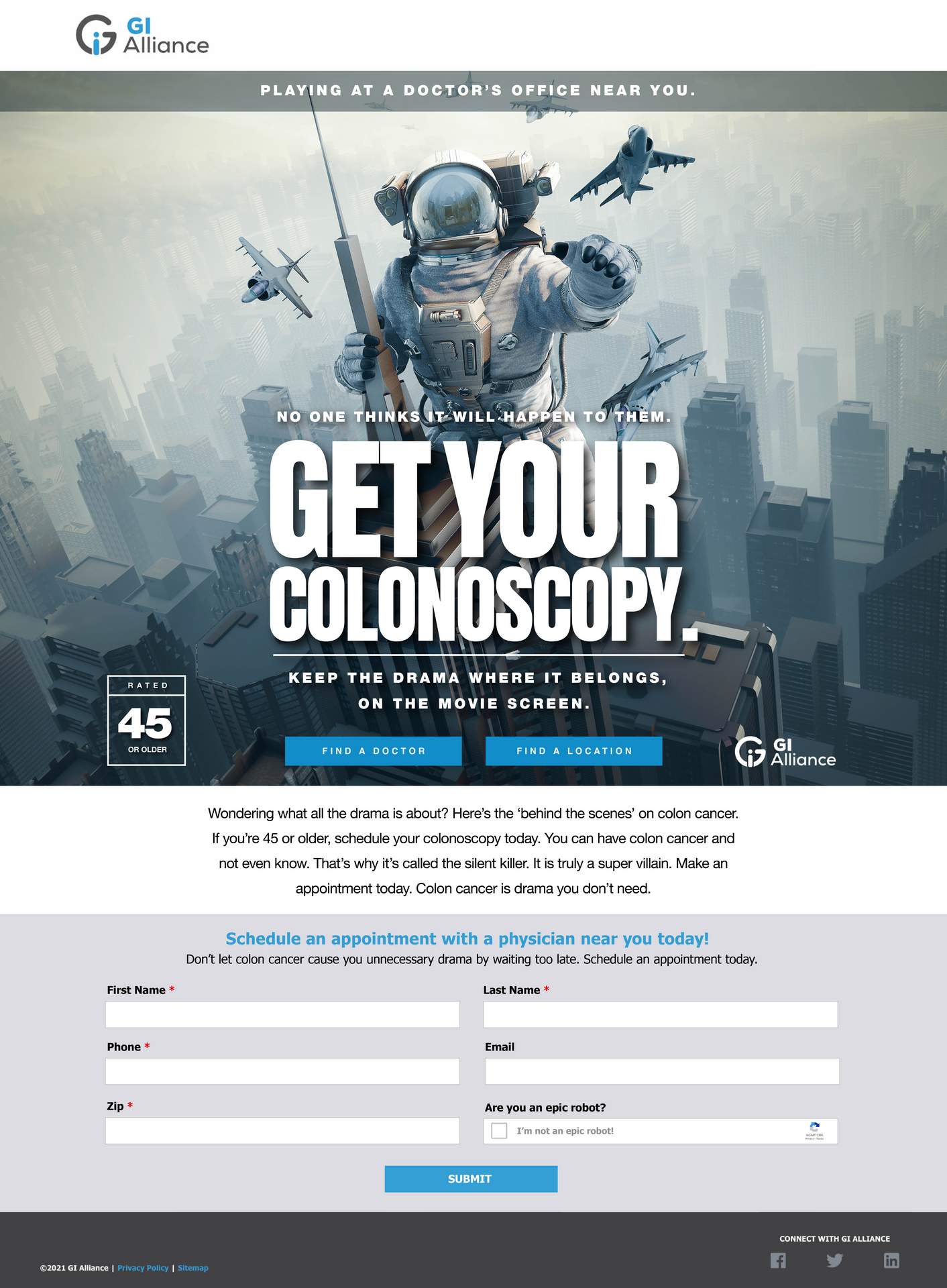 Landing Page