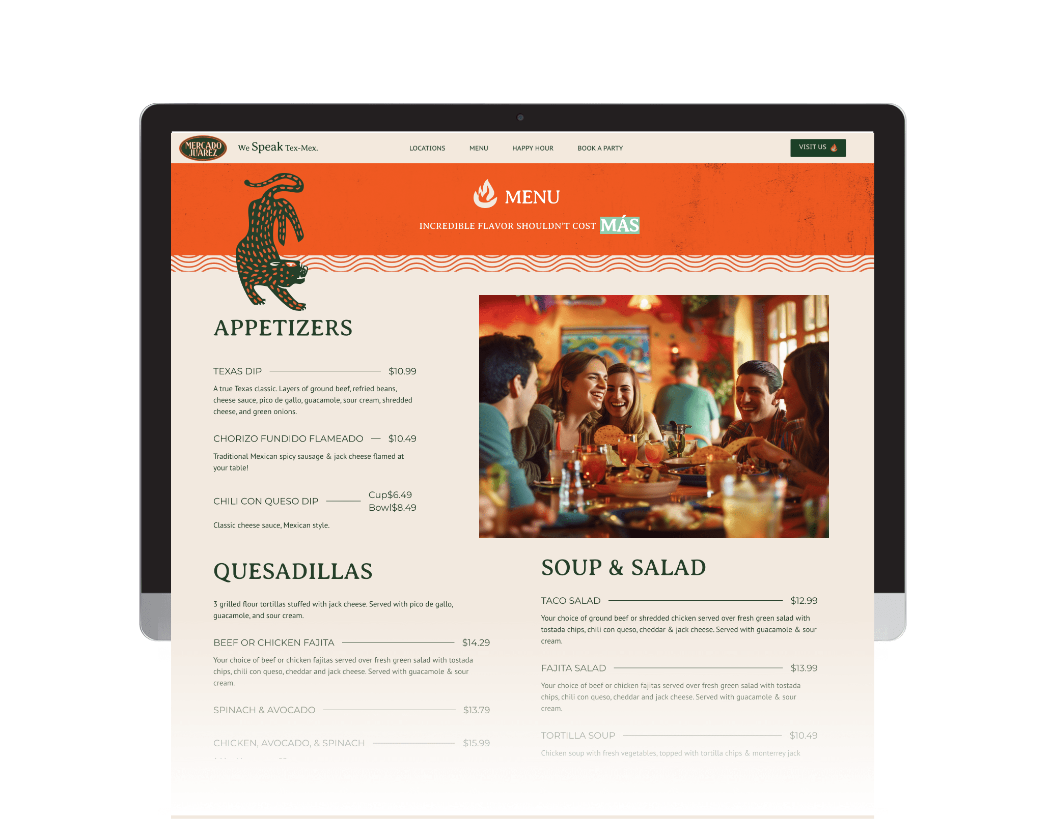 Menu Design